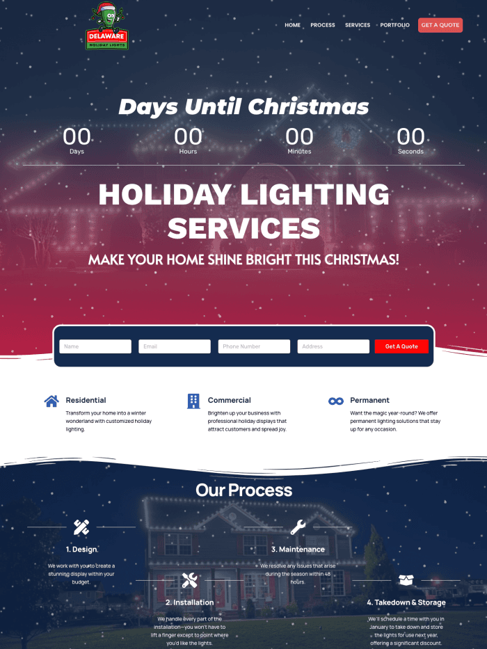 Delaware Holiday Lights